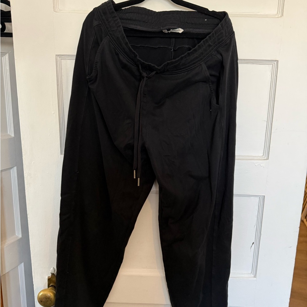 American Eagle Outfitters Black Lounge Pants with Drawstring